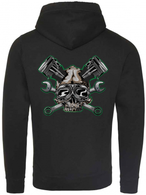 Logo Crossover Hoodie